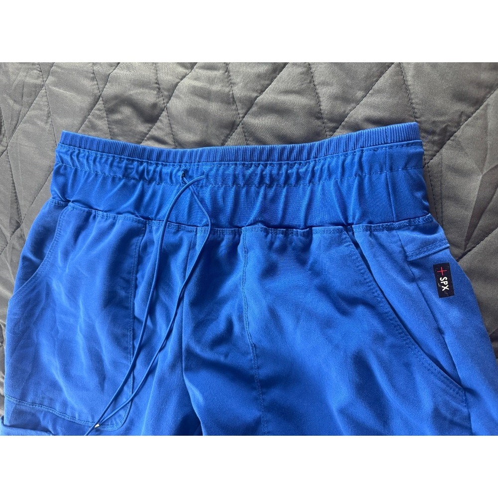 Grey's Anatomy Jogger Scrub Pants Womens S Blue Spandex Stretch Wear By Barco - Picture 2 of 10
